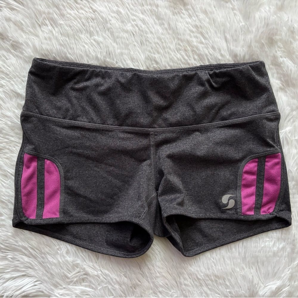 Soffe Dri Shorts Athletic Stretchy Active Gray Womens Size XS